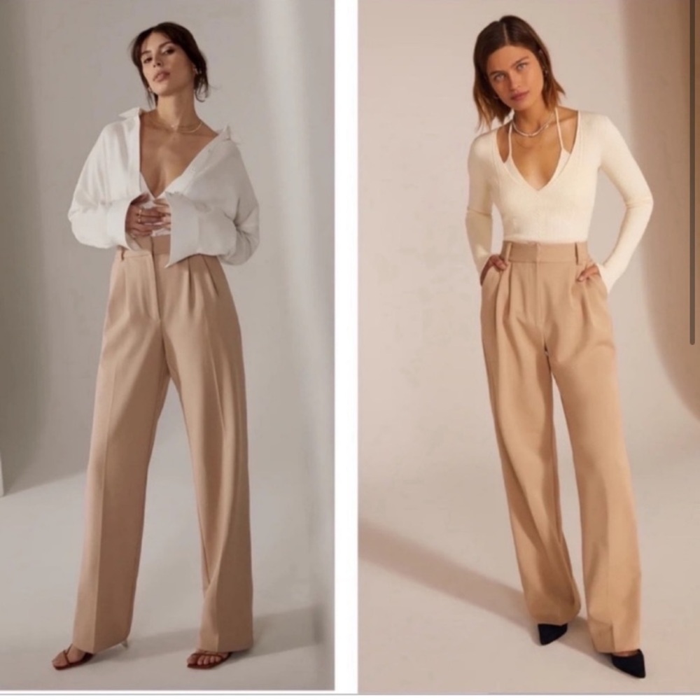 Favorite Daughter Favorite Pant in Beige